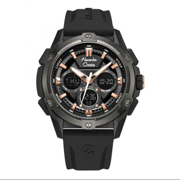 Alexandre Christie AC 9503 Grey Black Rosegold MHREPDGRG